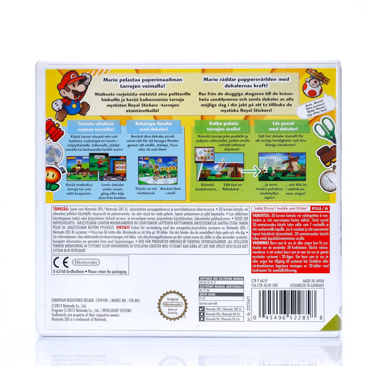 Paper Mario Sticker Star - Nintendo 3DS spill - Retrospillkongen