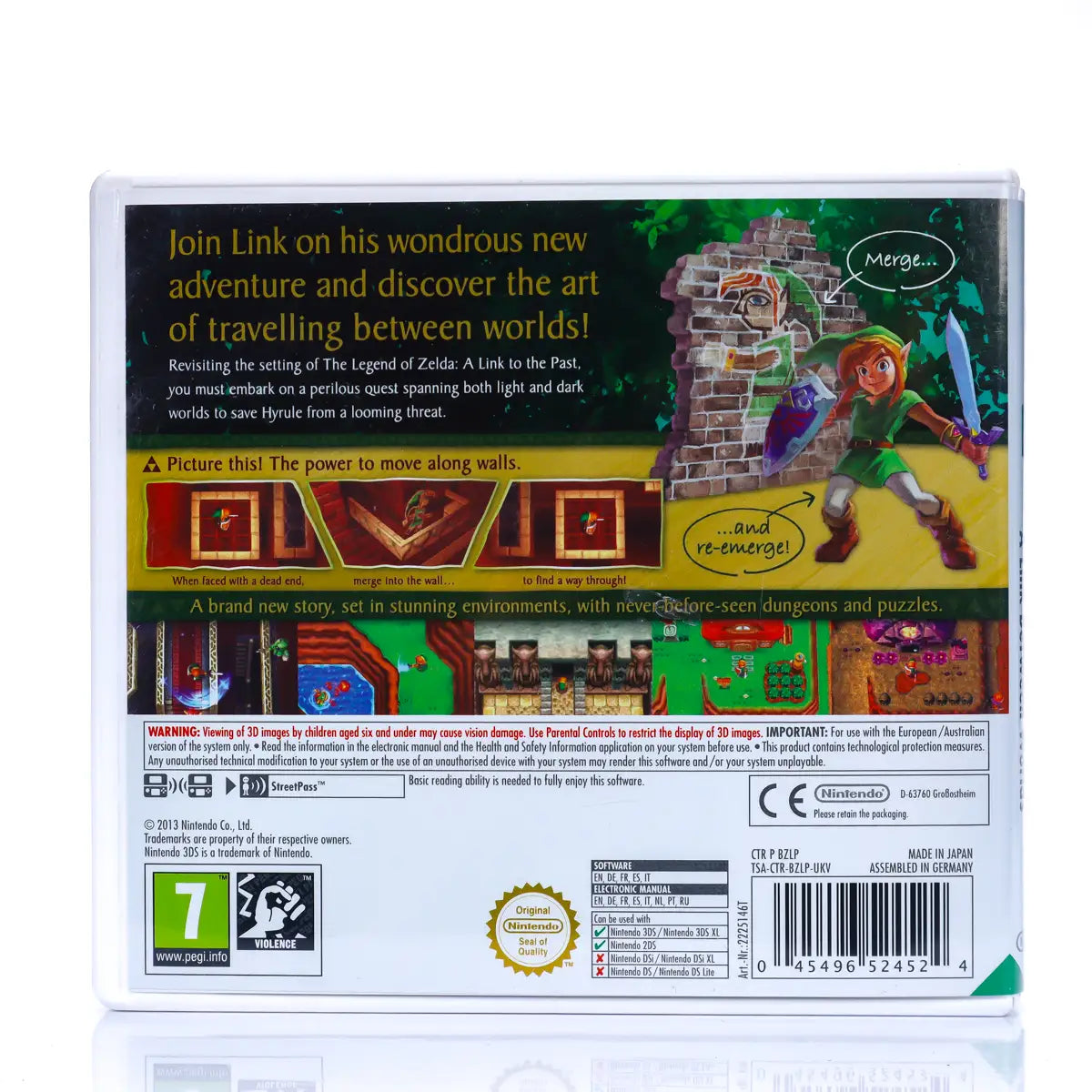 The Legend of Zelda: A Link Between Worlds - Nintendo 3DS spill - Retrospillkongen