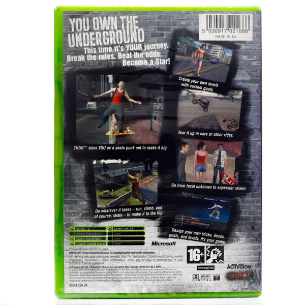 Tony Hawk's Underground - Xbox spill (Forseglet) - Retrospillkongen