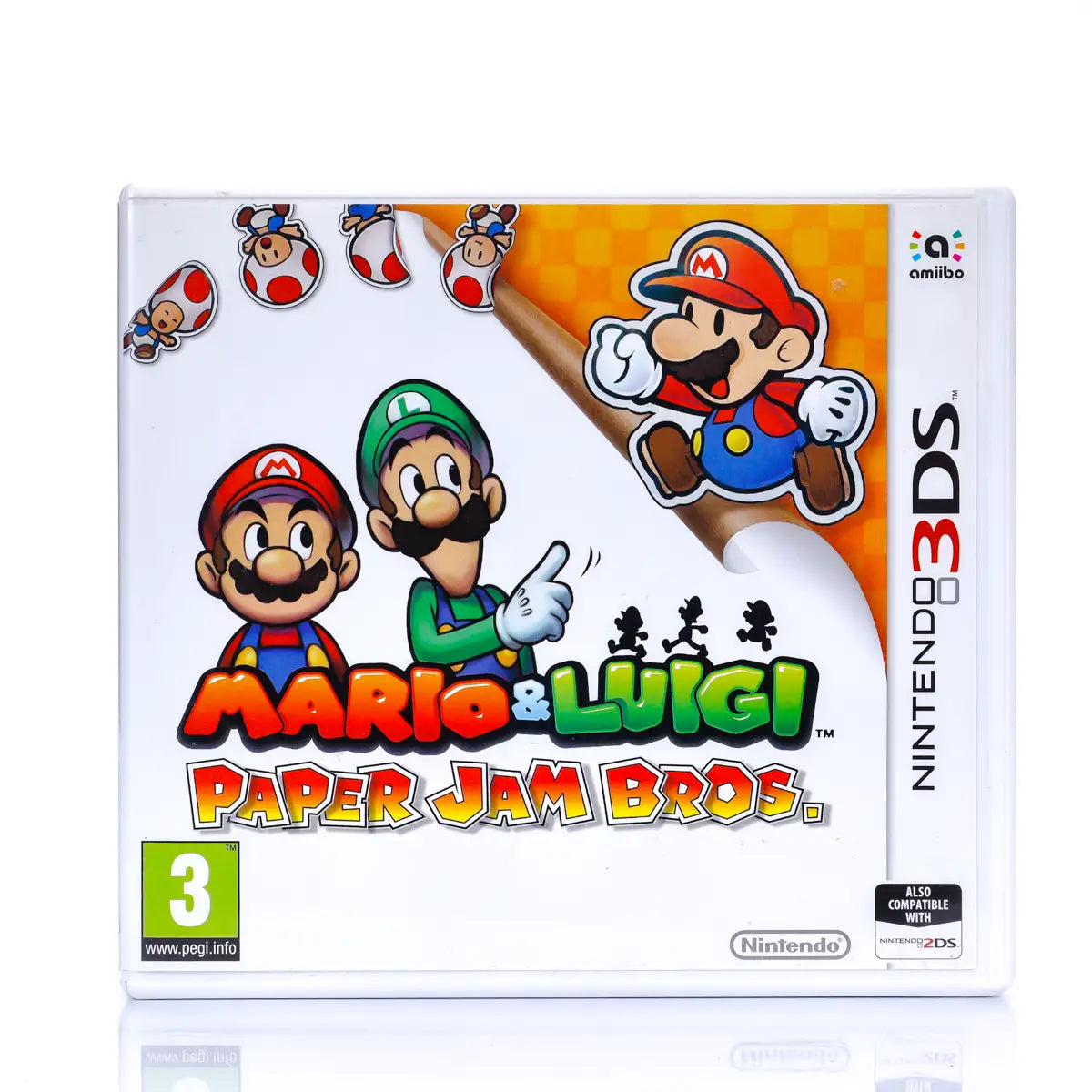 Mario & Luigi: Paper Jam Bros - Nintendo 3DS spill - Retrospillkongen
