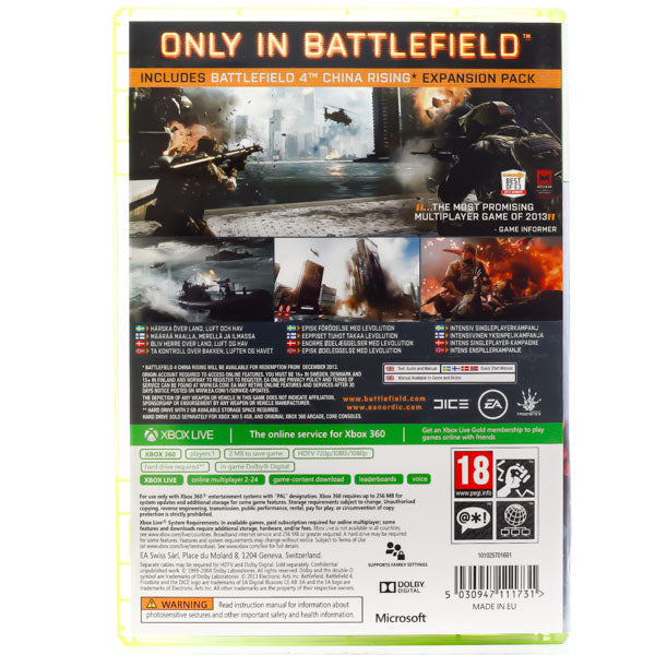 Battlefield 4 - Xbox 360 spill - Retrospillkongen