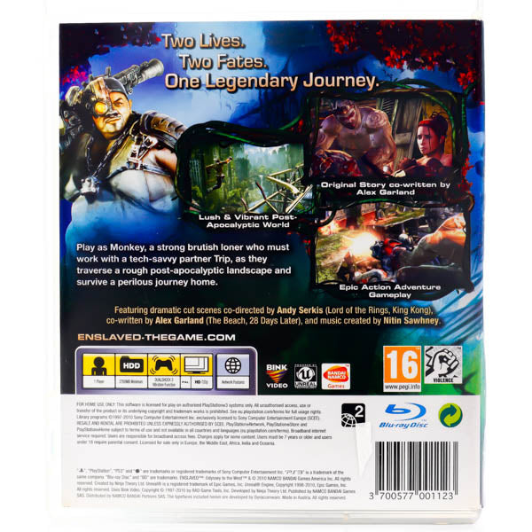 Enslaved: Odyssey to the West - PS3 spill