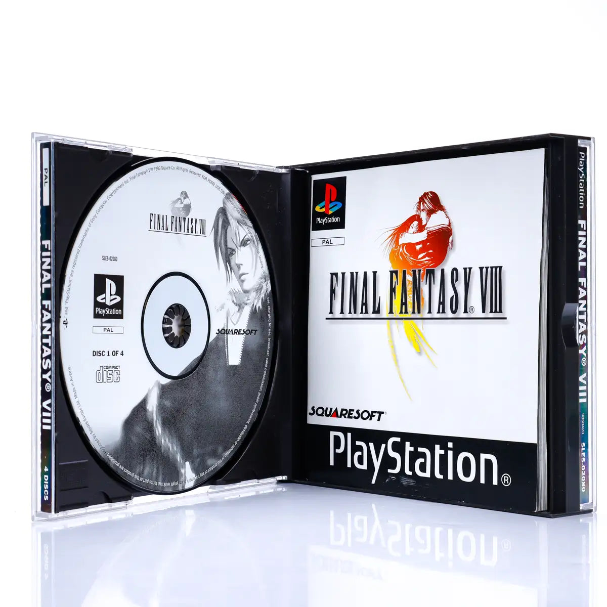 Final Fantasy VIII - PS1 spill - Retrospillkongen