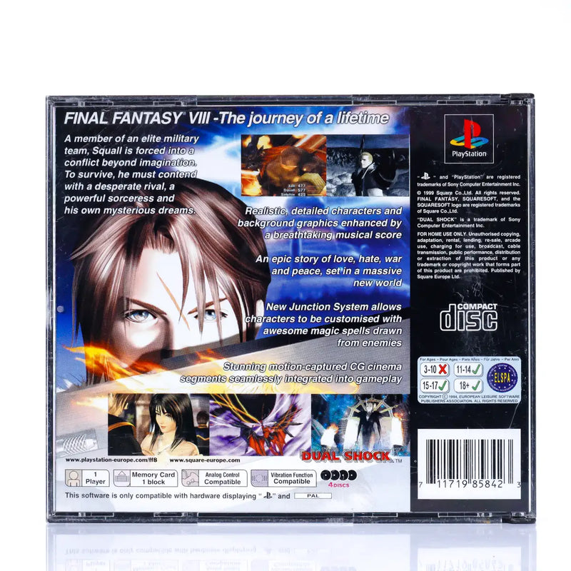 Final Fantasy VIII - PS1 spill