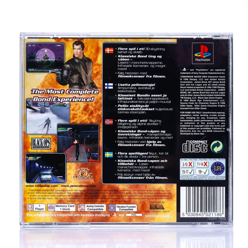 007: Tomorrow Never Dies - PS1 spill