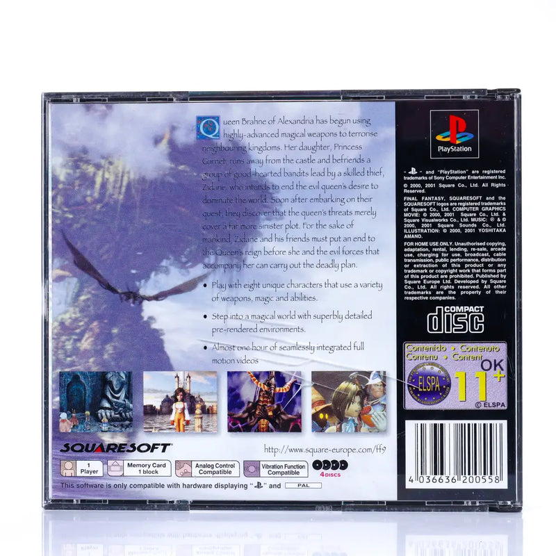 Final Fantasy IX (PS1) + Manual | Köp på (680840925 Final Fantasy IX (PS1) + Manual | Köp på (680840925