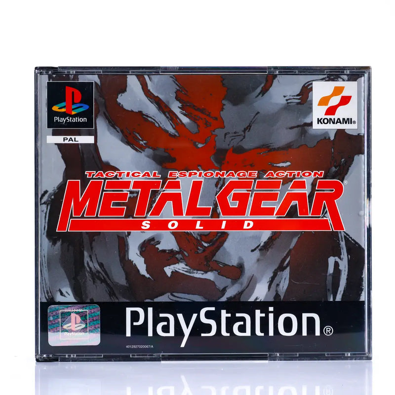 Tactical Espionage Action: Metal Gear Solid - PS1 spill