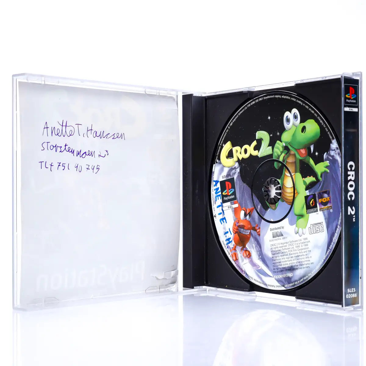 Croc 2 - PS1 spill - Retrospillkongen