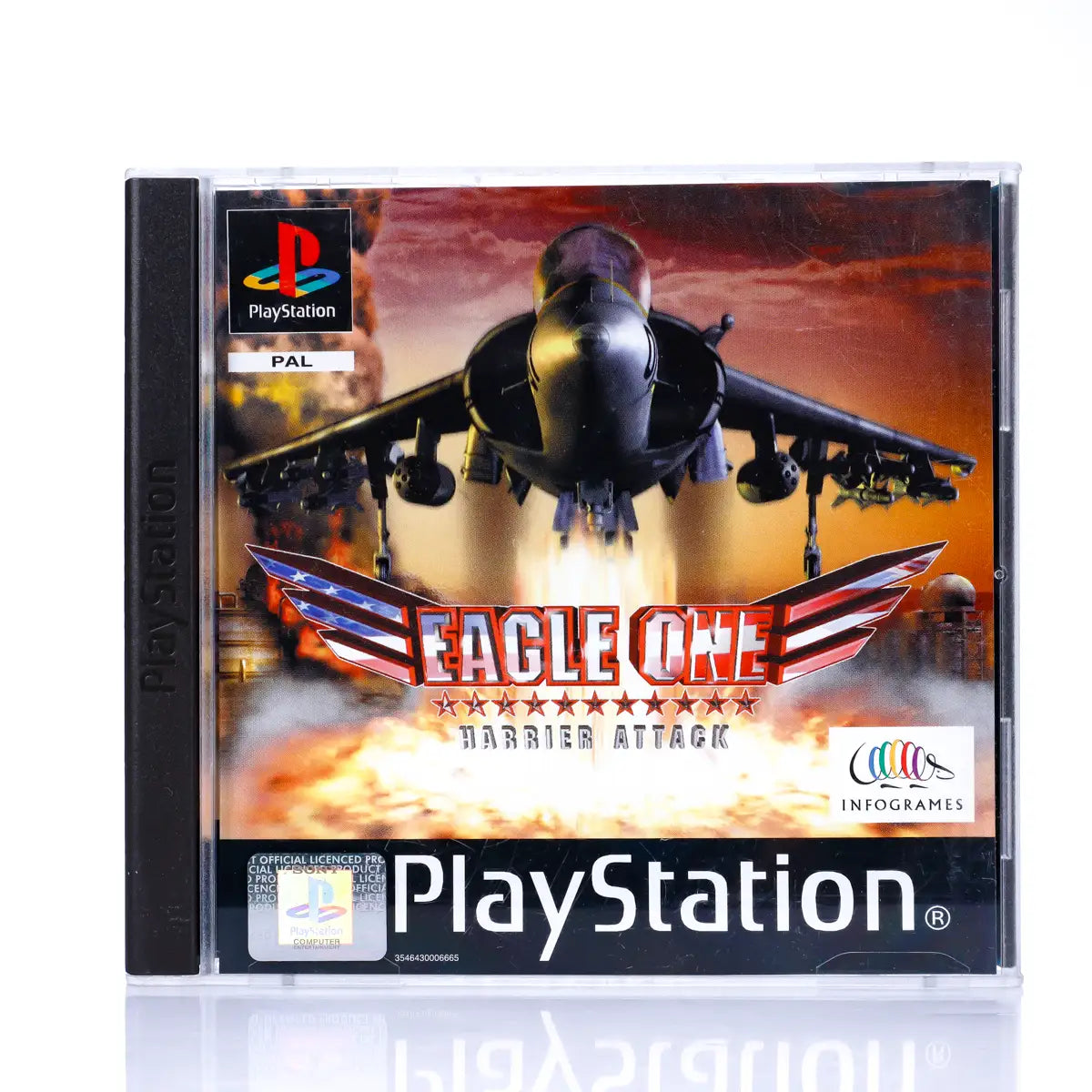 Eagle One: Harrier Attack - PS1 spill - Retrospillkongen