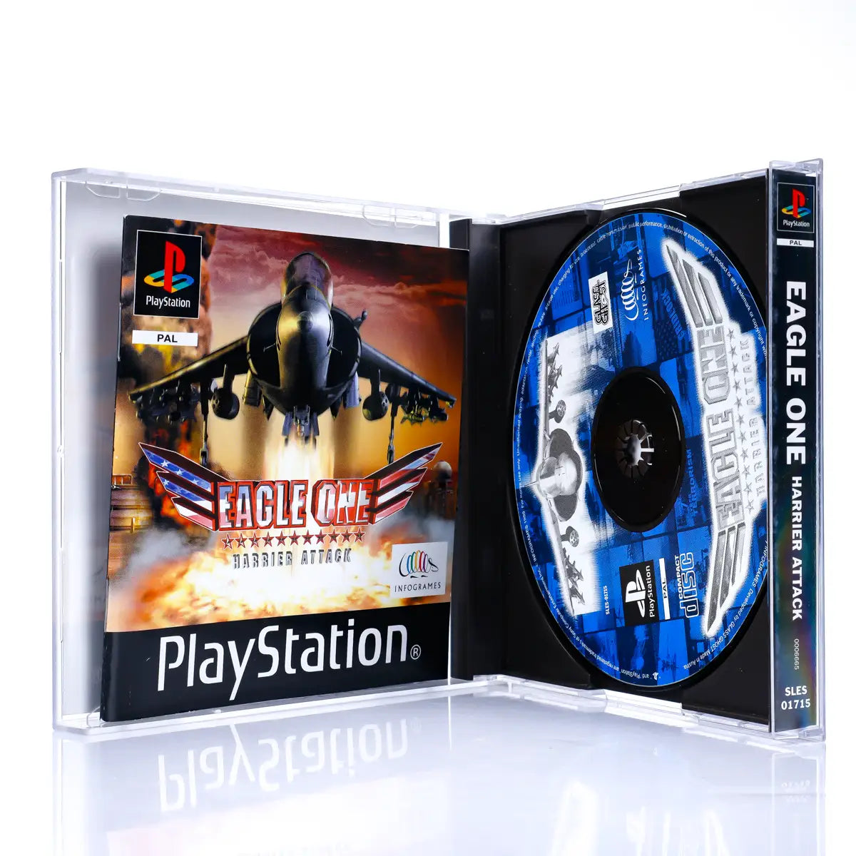 Eagle One: Harrier Attack - PS1 spill - Retrospillkongen