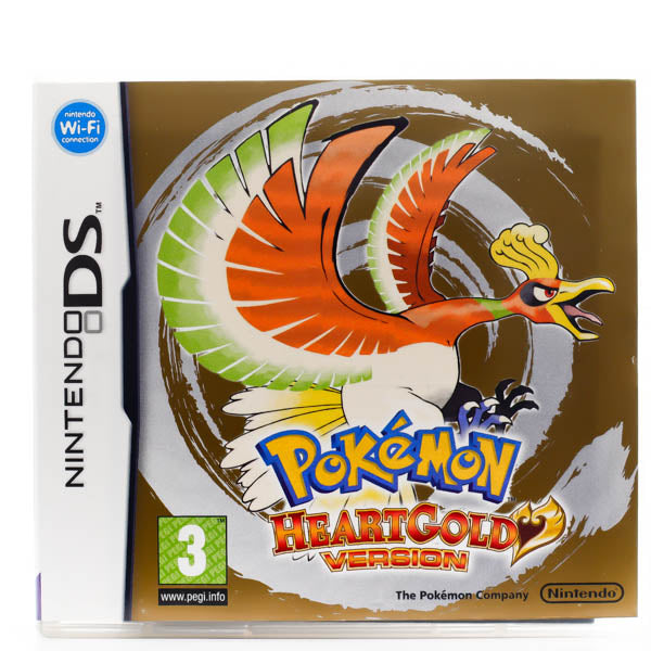 Pokémon HeartGold Version (Komplett m/pokewalker)  - Nintendo DS spill - Retrospillkongen