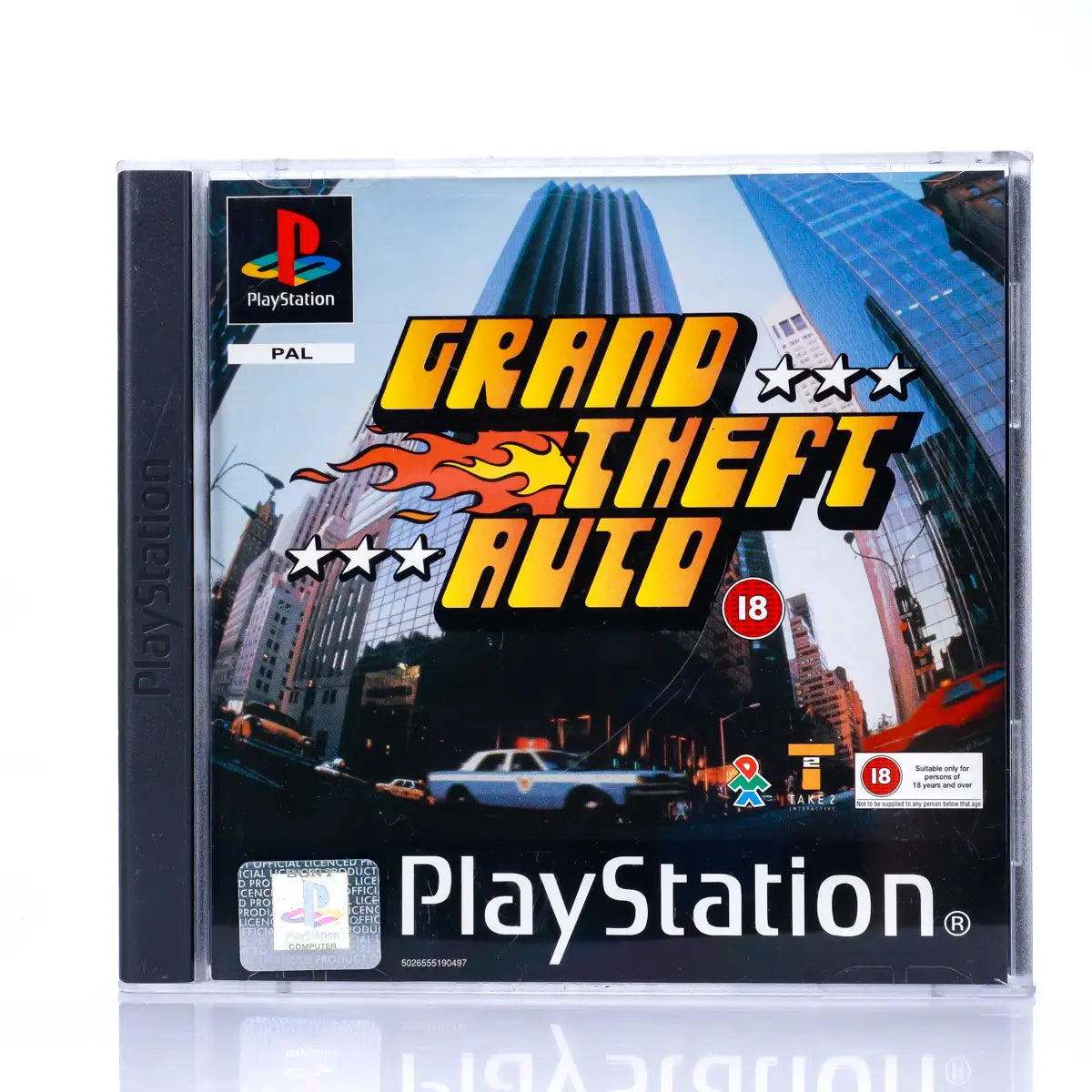 Grand Theft Auto - PS1 spill - Retrospillkongen