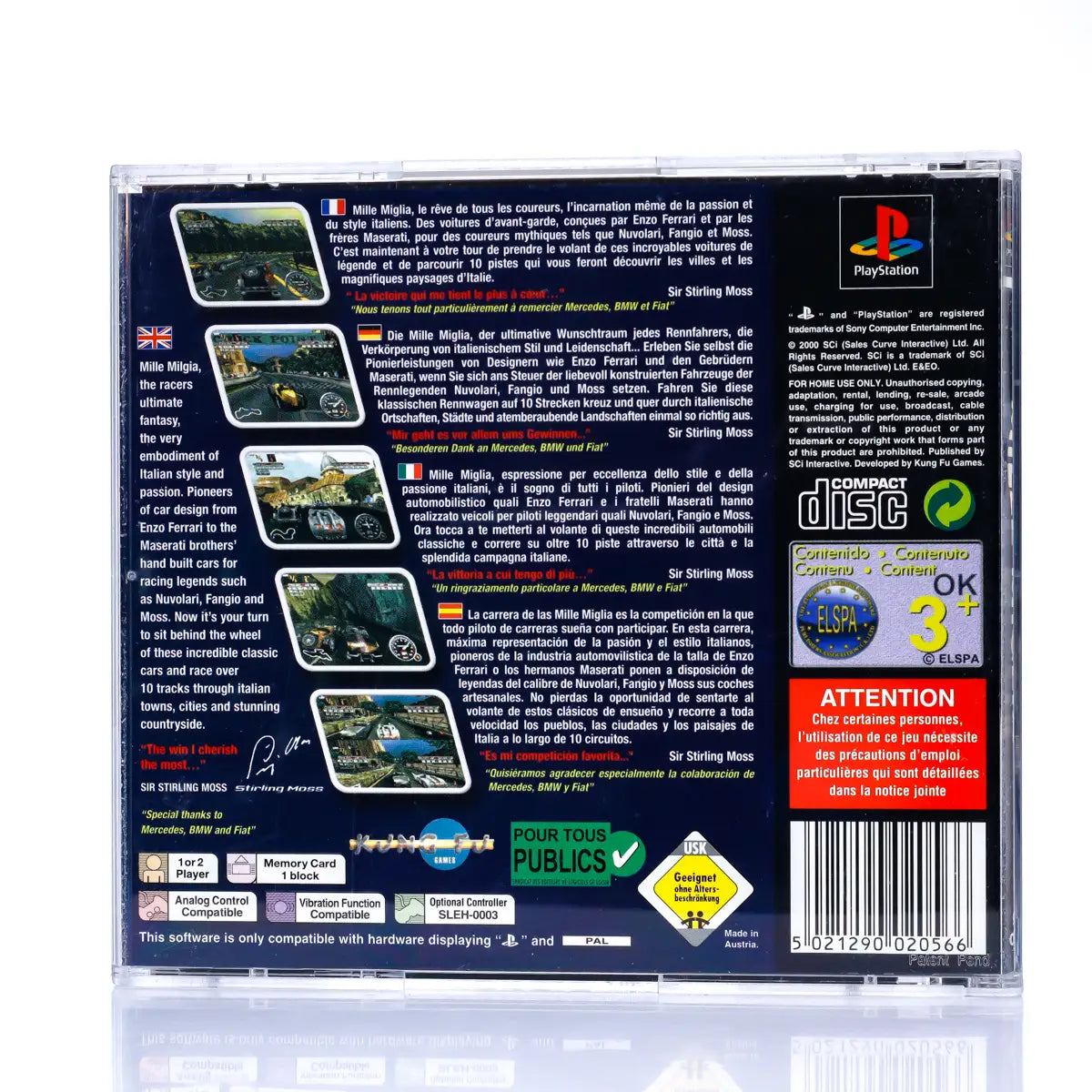 Mille Miglia - PS1 spill - Retrospillkongen