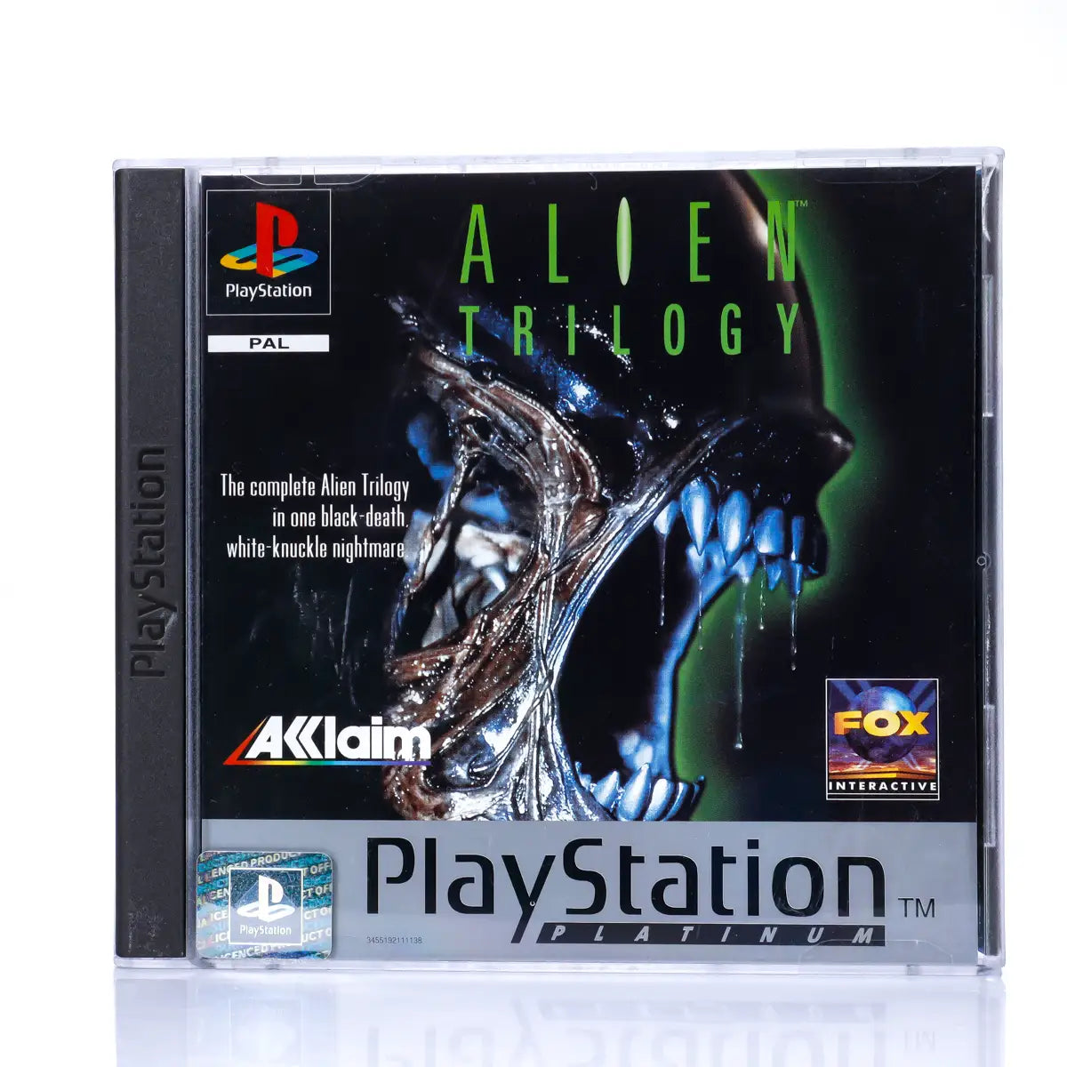 Alien Trilogy - PS1 spill - Retrospillkongen