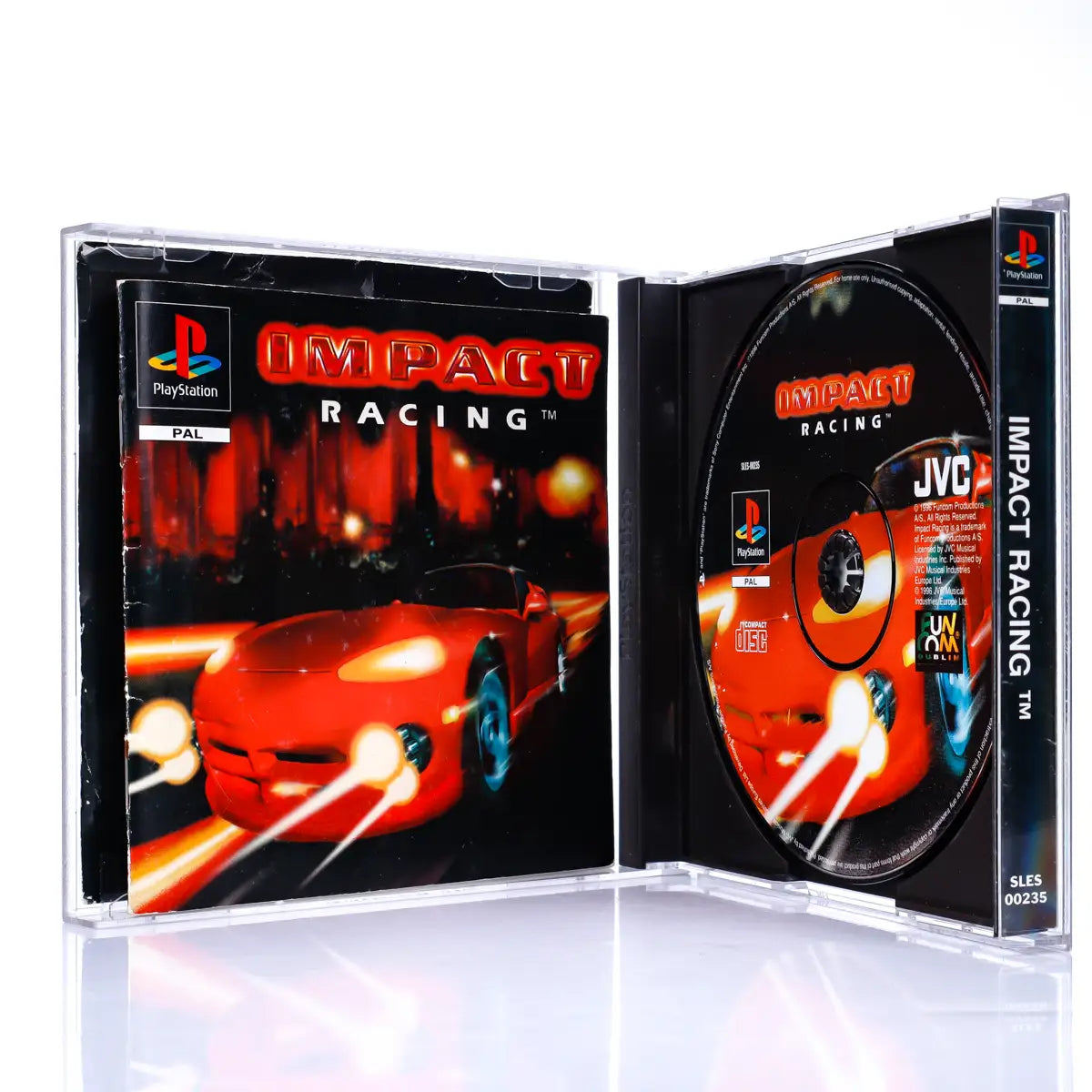 Impact Racing - PS1 spill - Retrospillkongen