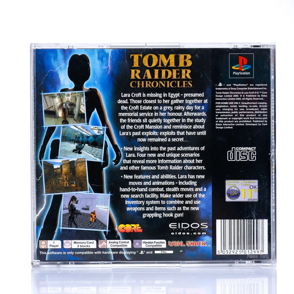 Tomb Raider: Chronicles - PS1 spill - Retrospillkongen