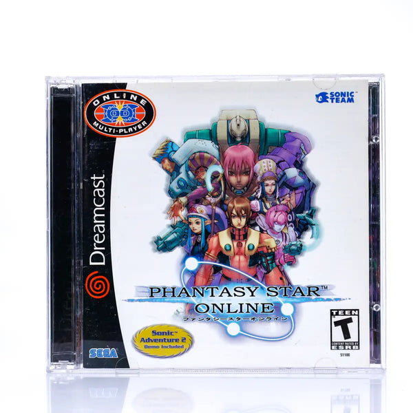 Phantasy Star Online - Dreamcast spill (NTSC Versjon)