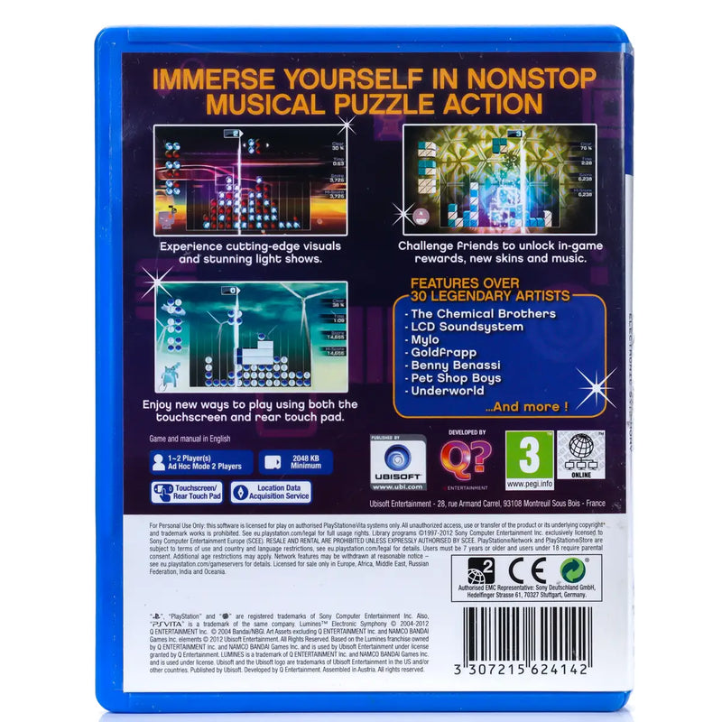 Lumines: Electronic Symphony - PSV spill