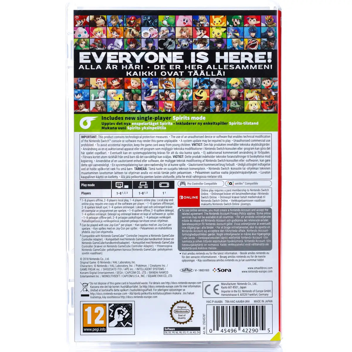 Super Smash Bros. Ultimate - Switch spill - Retrospillkongen