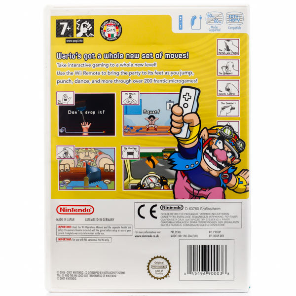 WarioWare: Smooth Moves - Wii spill - Retrospillkongen