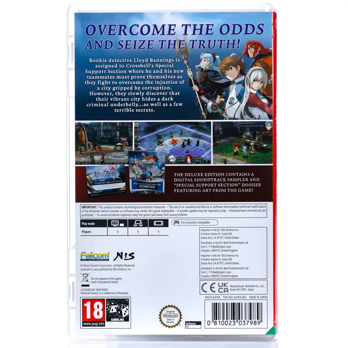 The Legend of Heroes: Trails from Zero - Switch spill - Retrospillkongen
