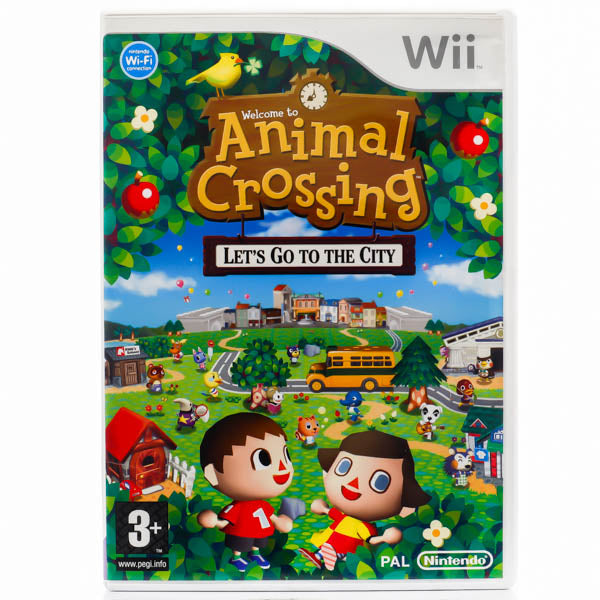 Animal Crossing: Let's Go to the City - Wii spill - Retrospillkongen