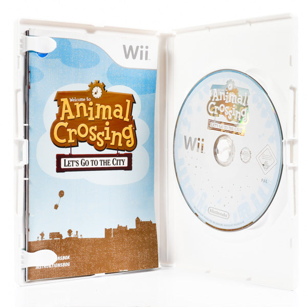 Animal Crossing: Let's Go to the City - Wii spill