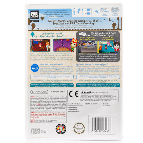 Animal Crossing: Let's Go to the City - Wii spill - Retrospillkongen