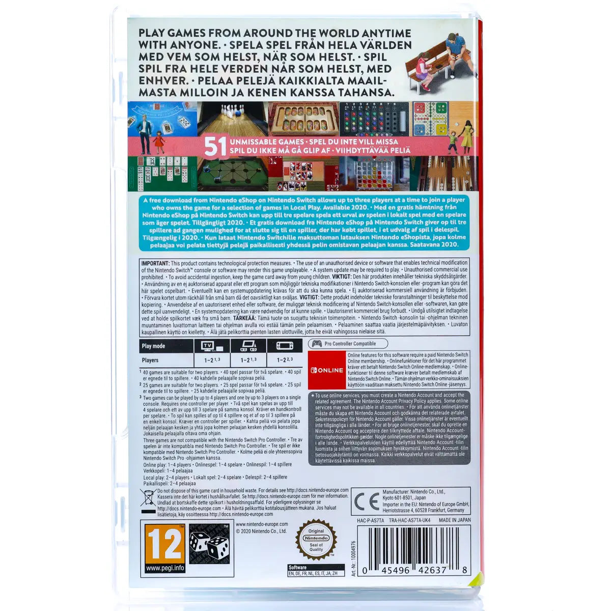 51 Worldwide Games - Switch spill - Retrospillkongen