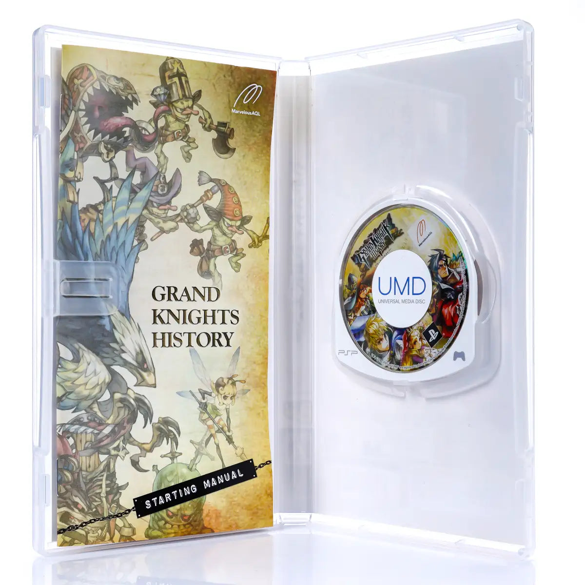 Grand Knights History - PSP spill (Japansk) - Retrospillkongen