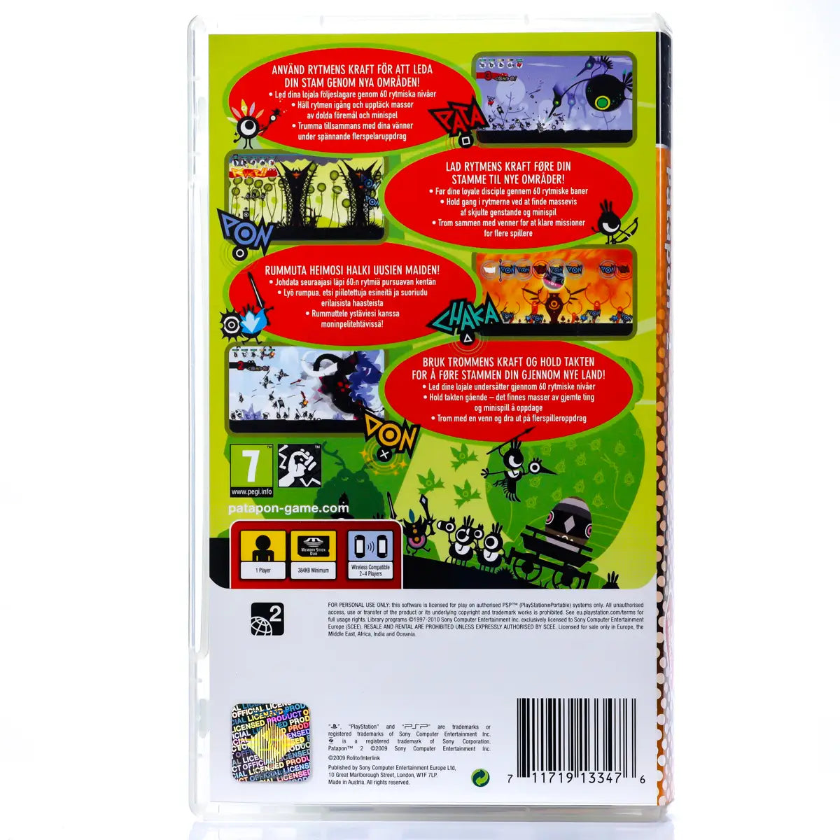 Patapon 2 - PSP spill - Retrospillkongen