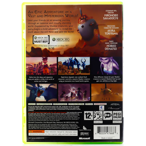 Blue Dragon - Xbox 360 spill - Retrospillkongen