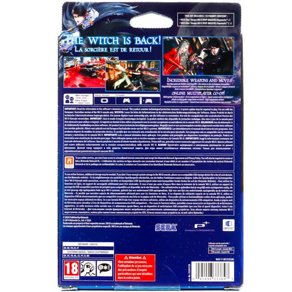 Komplett Bayonetta + Bayonetta 2 (Special Edition) - Wii U spill - Retrospillkongen