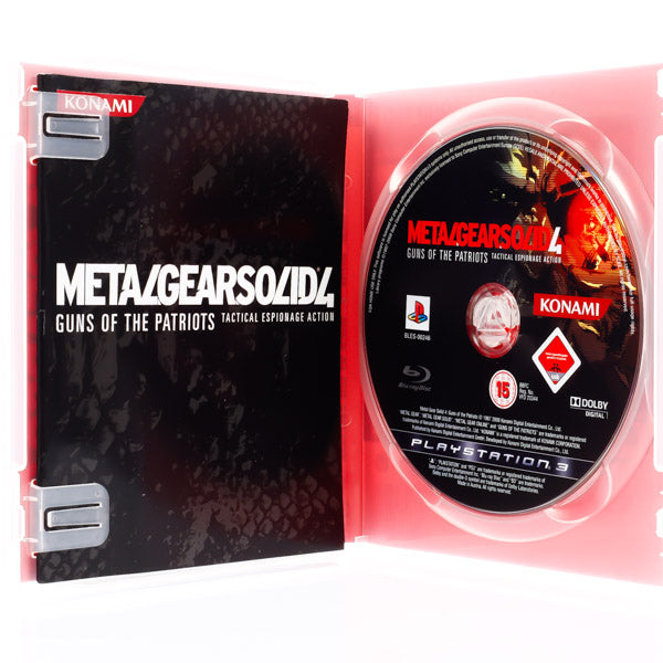 Metal Gear Solid 4: Guns of the Patriots - PS3 spill