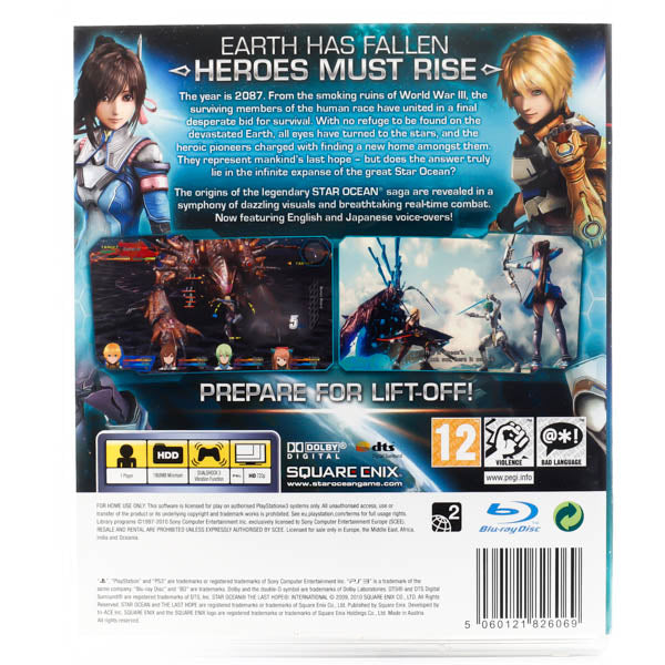 Star Ocean: The Last Hope - International - PS3 spill - Retrospillkongen