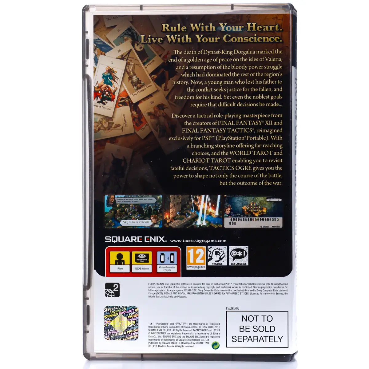 Tactics Ogre: Let Us Cling Together (Premium Edition) - PSP spill - Retrospillkongen
