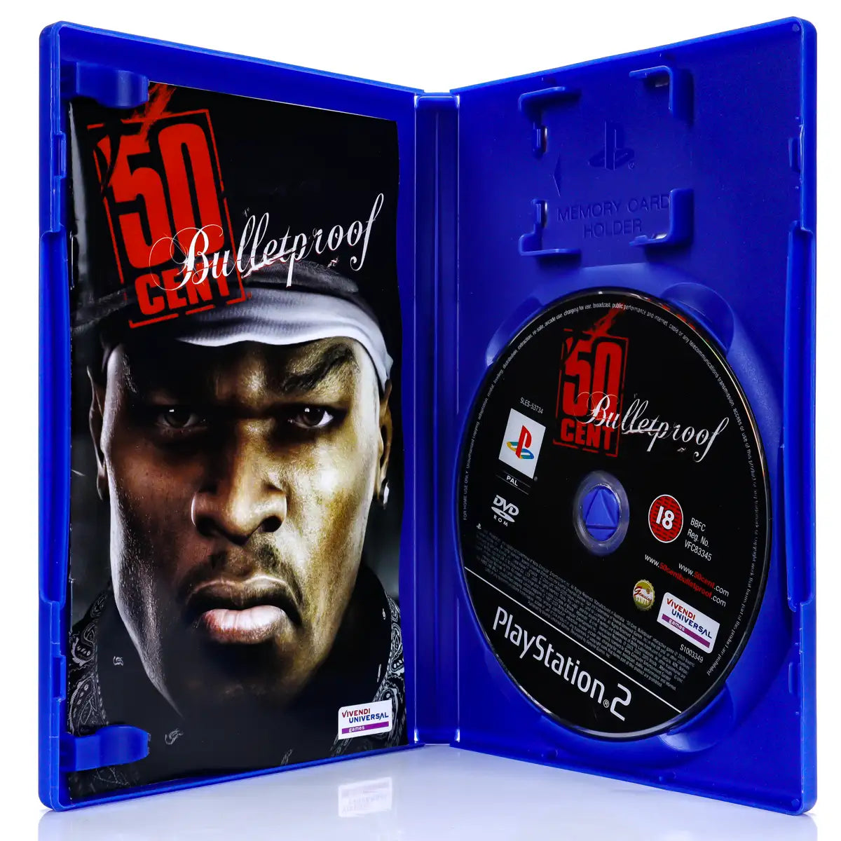 50 Cent: Bulletproof - PS2 Spill - Retrospillkongen