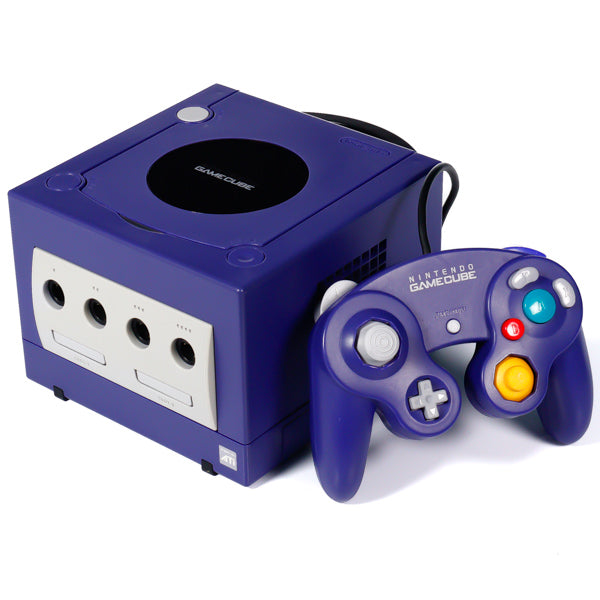 Nintendo Gamecube Indigo Super Mario SunShine Pak (i Eske) - Retrospillkongen