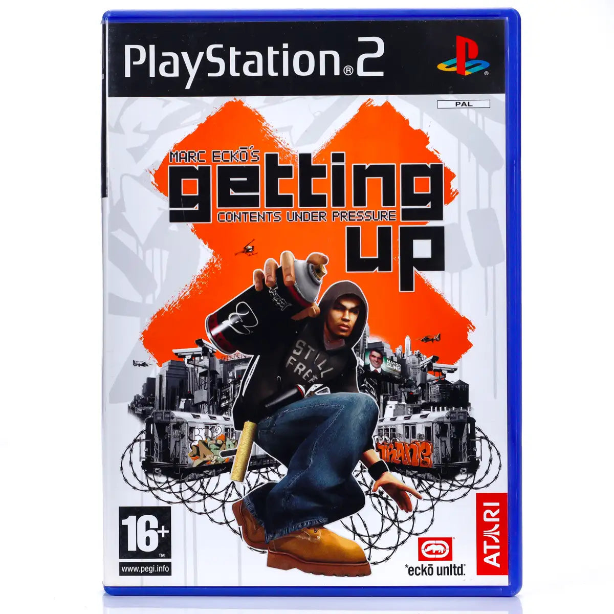 Marc Ecko's Getting Up: Contents Under Pressure - PS2 spill - Retrospillkongen