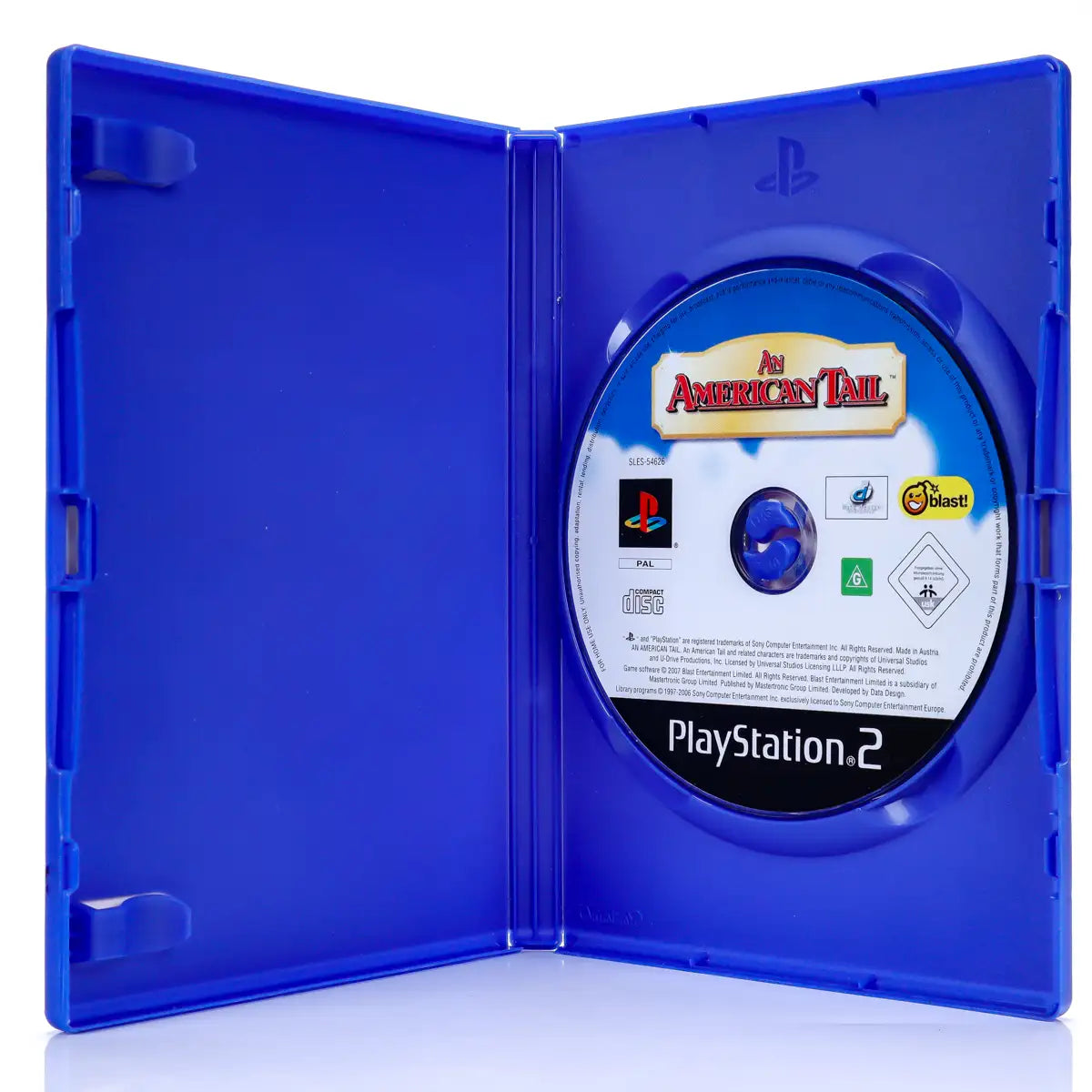 An American Tail - PS2 Spill - Retrospillkongen