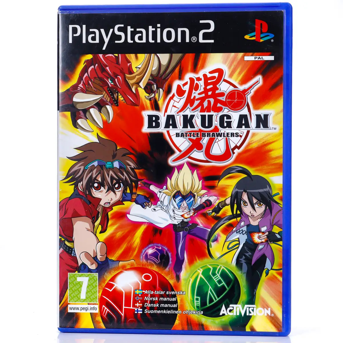 Bakugan: Battle Brawlers - PS2 spill - Retrospillkongen
