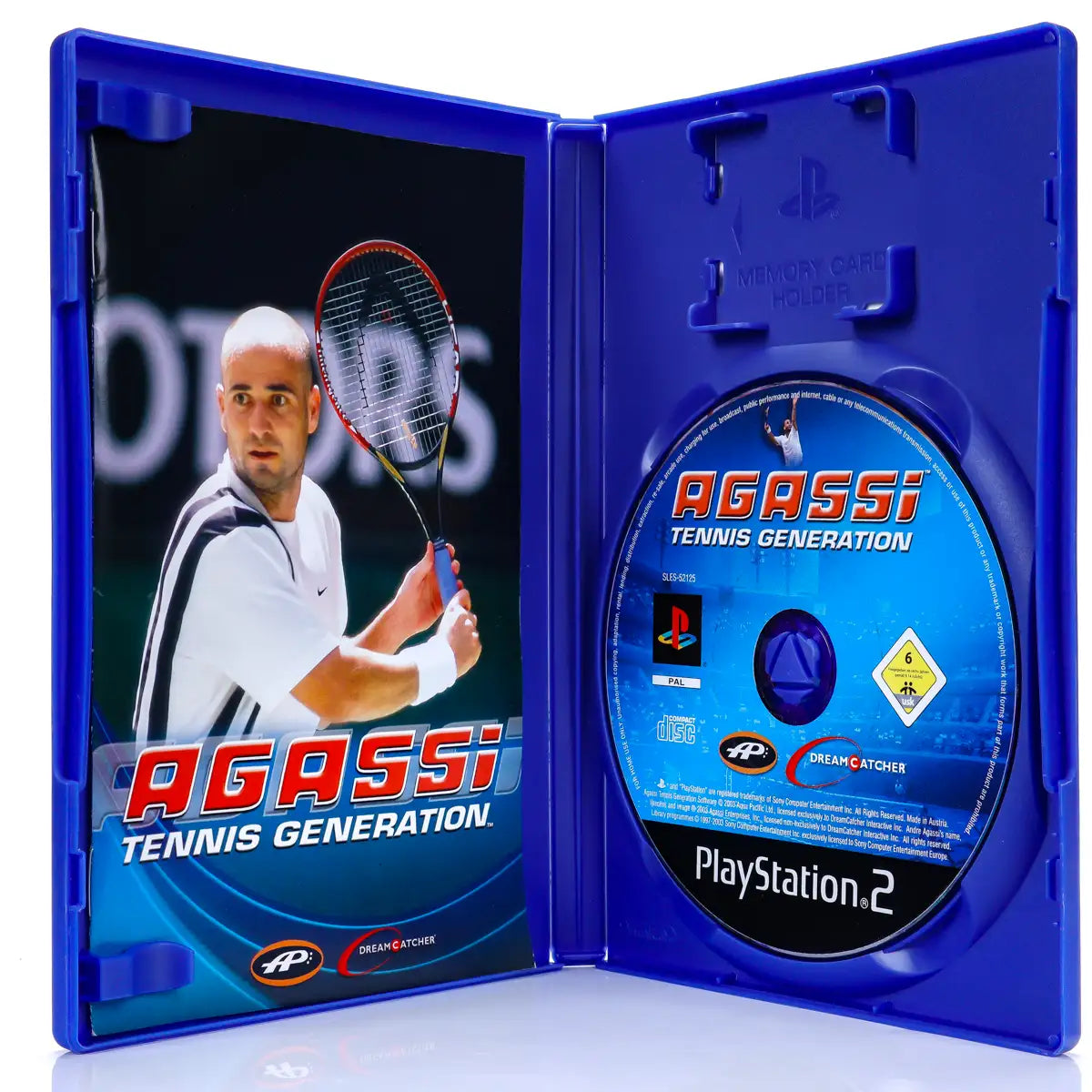 Agassi Tennis Generation - PS2 spill - Retrospillkongen