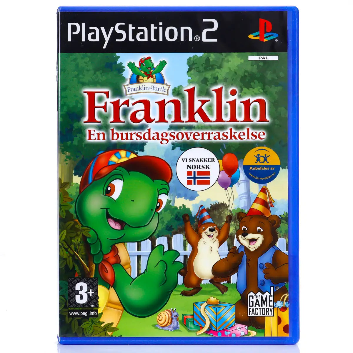 Franklin: En bursdagsoverraskelse - PS2 Spill - Retrospillkongen