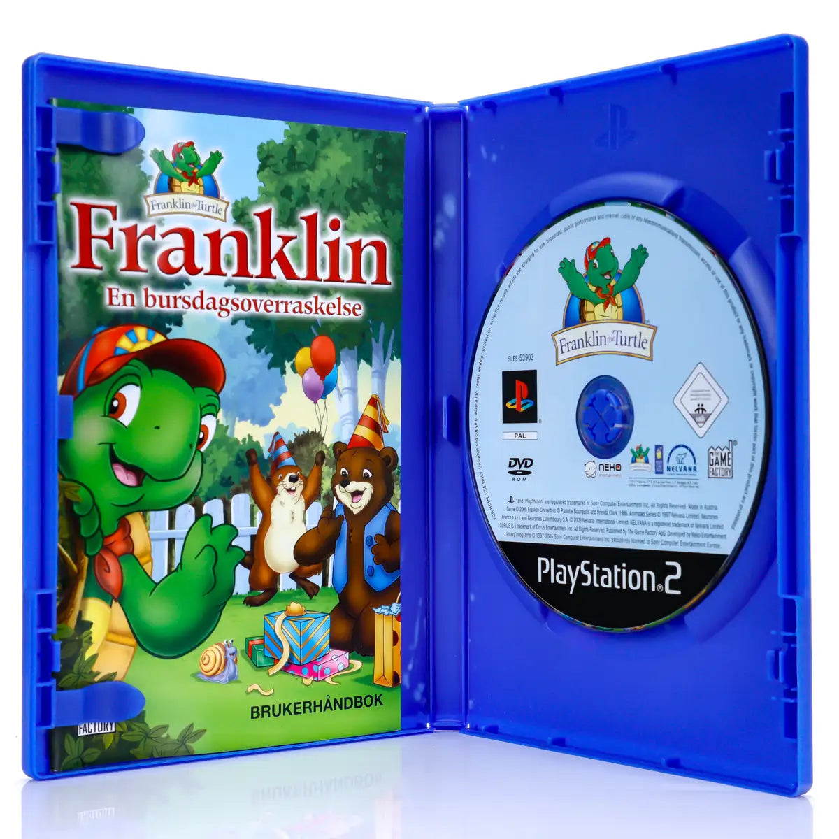 Franklin: En bursdagsoverraskelse - PS2 Spill - Retrospillkongen