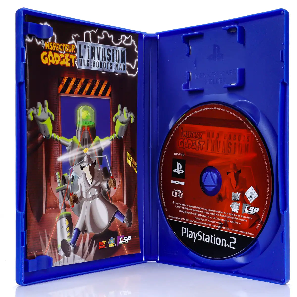Inspecteur Gadget: L'invasion des Robots Mad - PS2 Spill - Retrospillkongen
