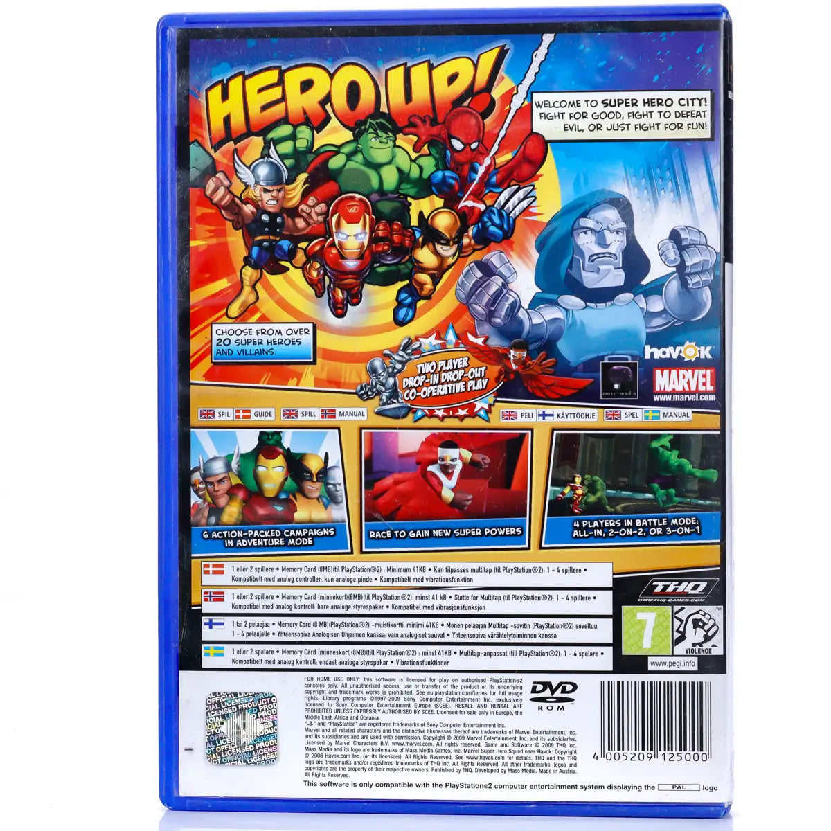 Marvel Super Hero Squad - PS2 Spill - Retrospillkongen