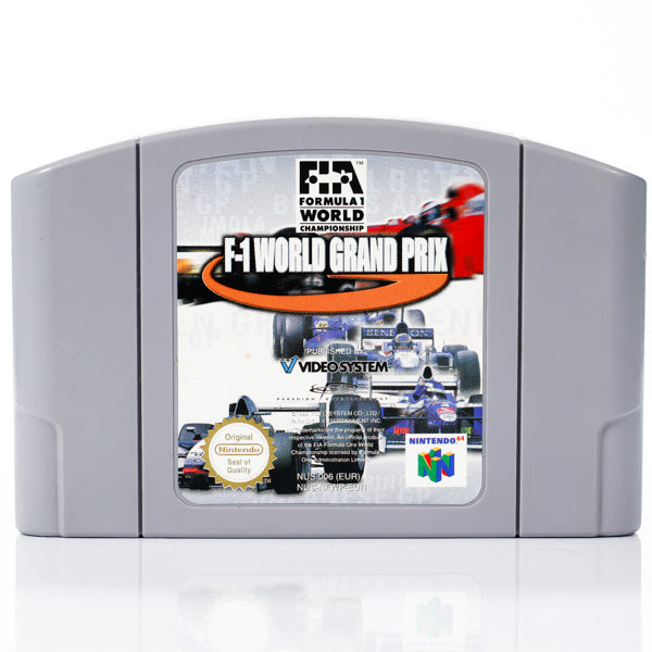 F-1 World Grand Prix - N64 Spill - Retrospillkongen