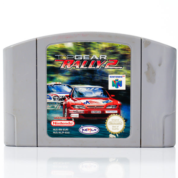 Top Gear Rally 2 - N64 spill - Retrospillkongen