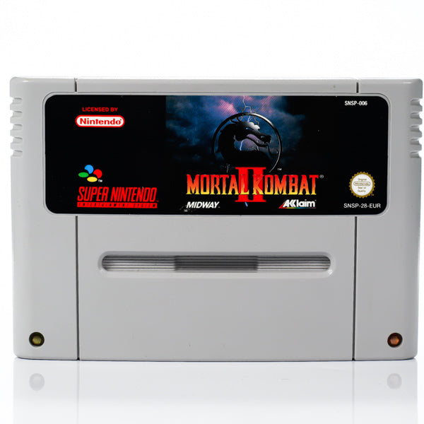 Mortal Kombat II - SNES spill - Retrospillkongen