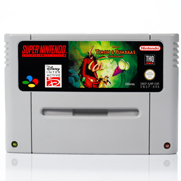 Disney's Timon & Pumbaa's Jungle Games - SNES spill - Retrospillkongen